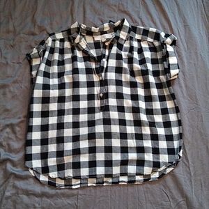 Loft Buffalo check shirt